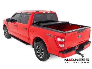 Ford F-150 Bed Cover - Tri-Fold - Flip Up - Hard Cover - 5'7" Bed